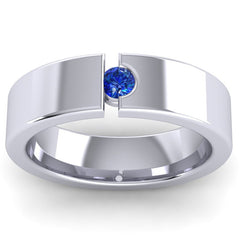 Blue Sapphire Band