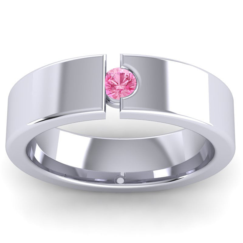 Pink Tourmaline Band