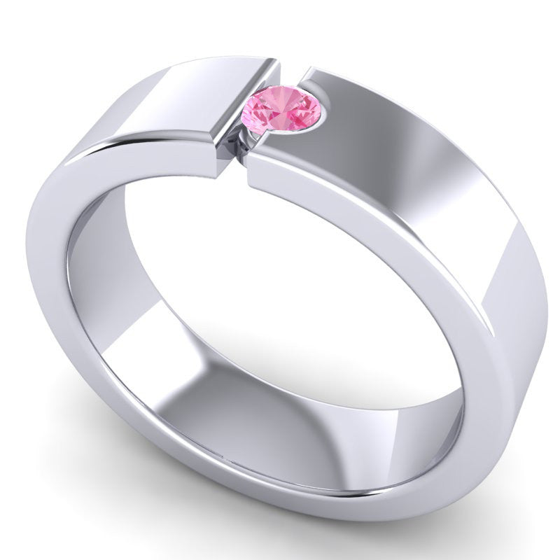 Pink Tourmaline Band