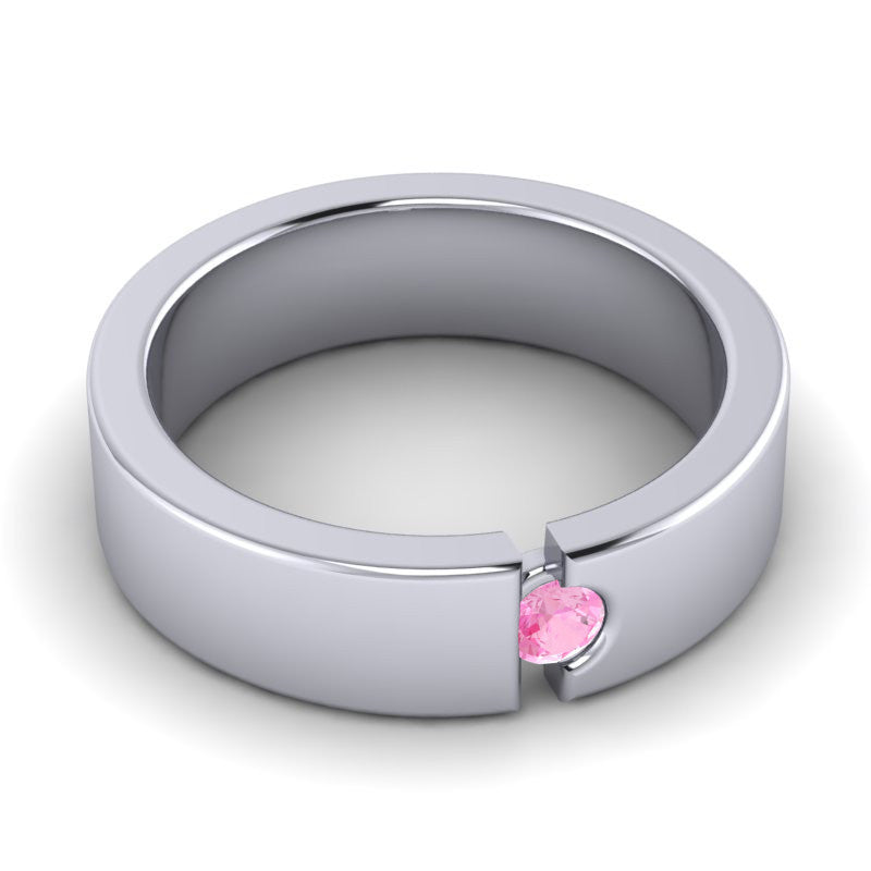 Pink Tourmaline Band