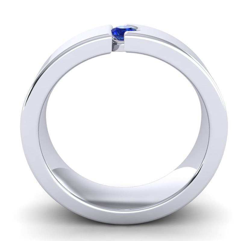 Blue Sapphire Band