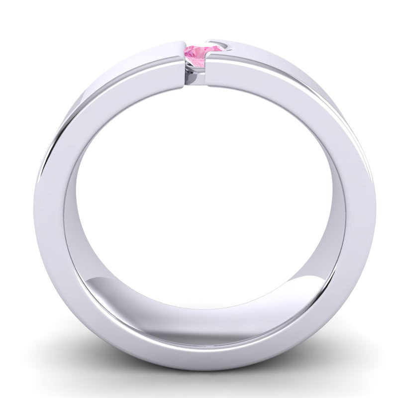 Pink Tourmaline Band