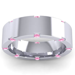 Pink Tourmaline Band