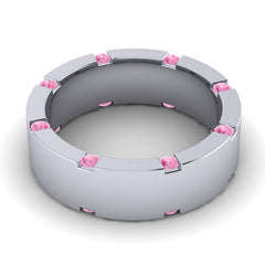 Pink Tourmaline Band