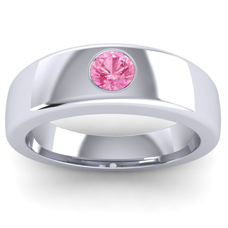 Pink Tourmaline Band