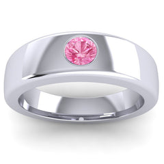 Pink Tourmaline Band