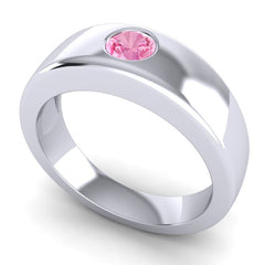 Pink Tourmaline Band