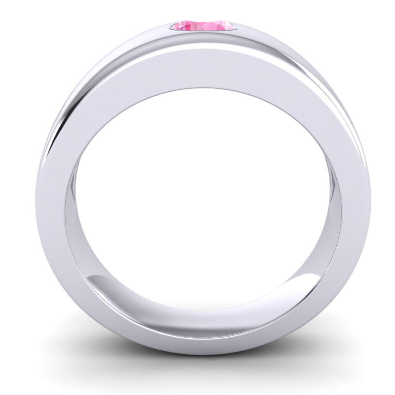 Pink Tourmaline Band