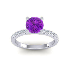 Amethyst and Diamond