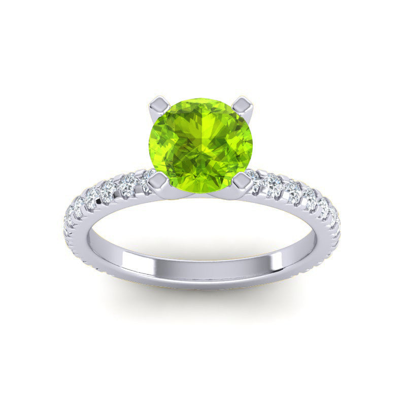Peridot and Diamond