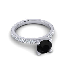 Black Onyx and Diamond