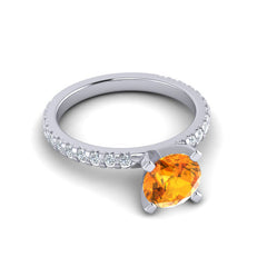 Citrine and Diamond