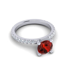 Garnet and Diamond