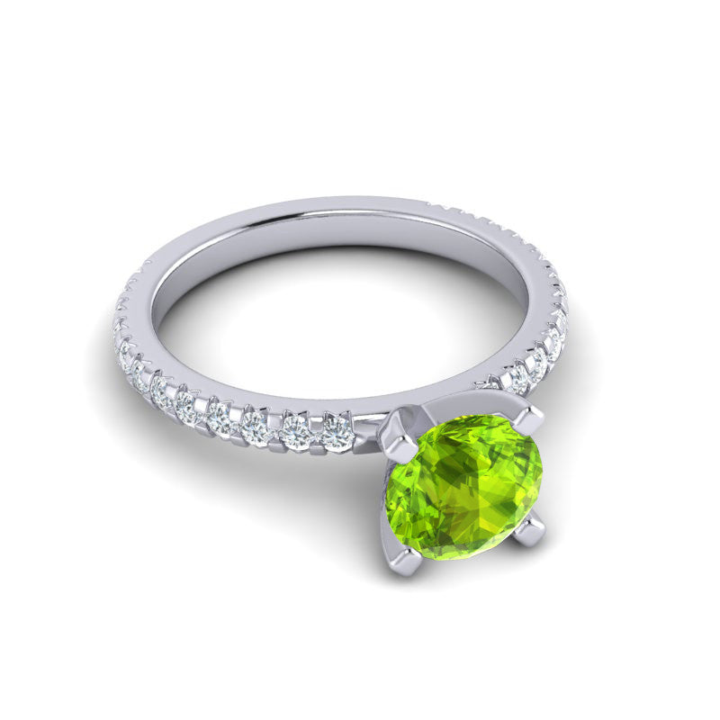 Peridot and Diamond