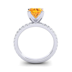Citrine and Diamond