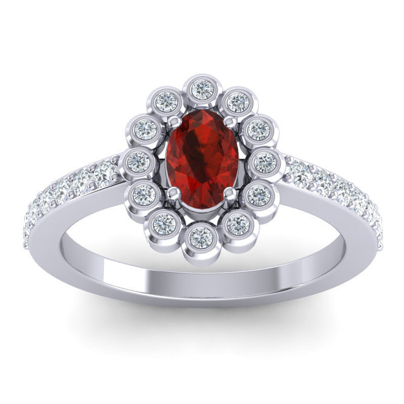 Garnet and Diamond