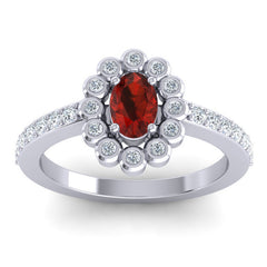 Garnet and Diamond