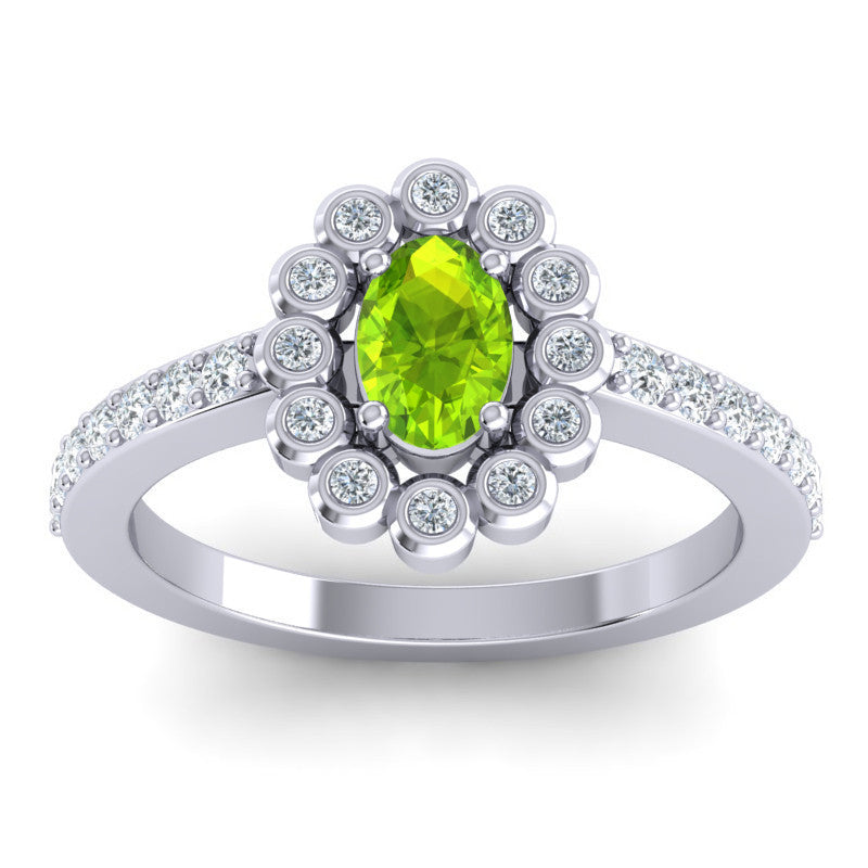 Peridot and Diamond