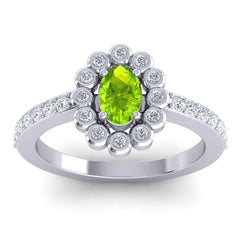 Peridot and Diamond