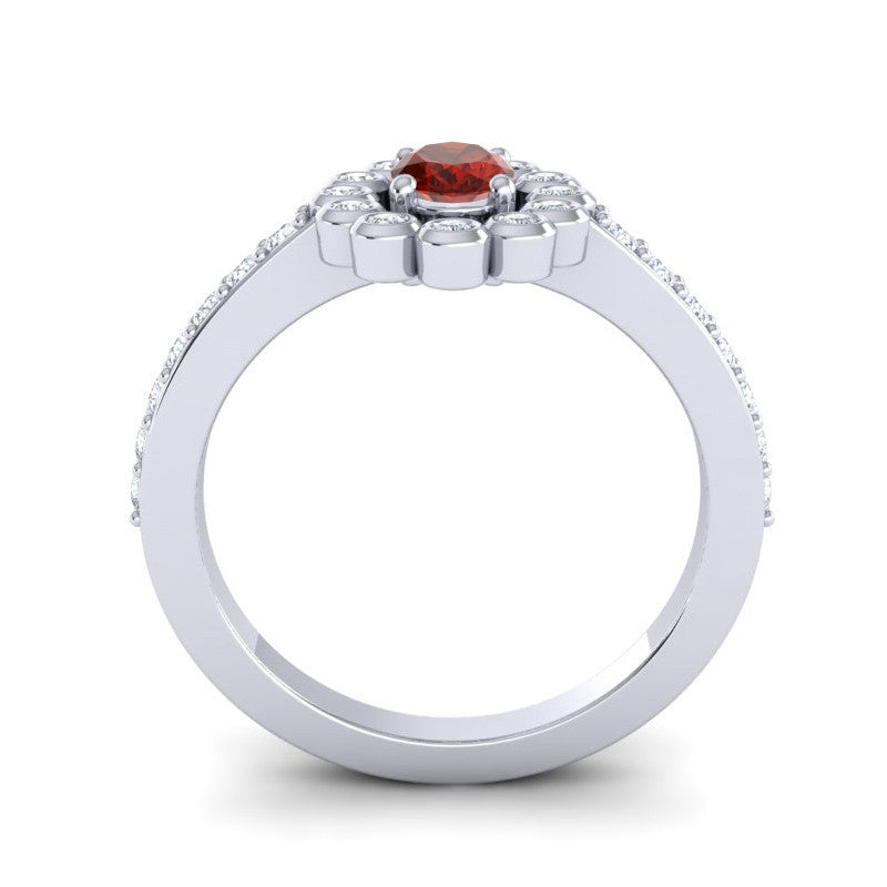 Garnet and Diamond