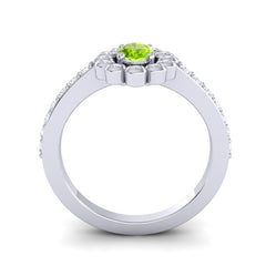 Peridot and Diamond