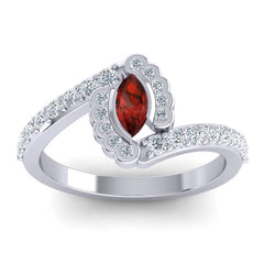 Garnet and Diamond