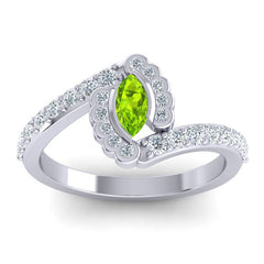Peridot and Diamond