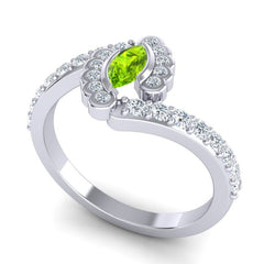 Peridot and Diamond