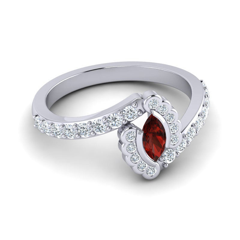 Garnet and Diamond