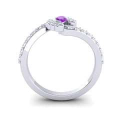Amethyst and Diamond
