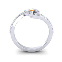 Citrine and Diamond
