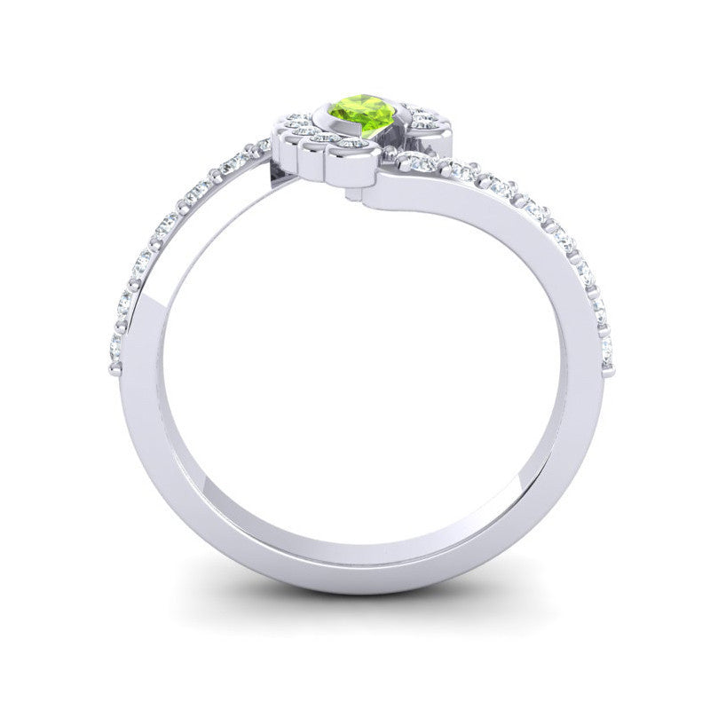 Peridot and Diamond