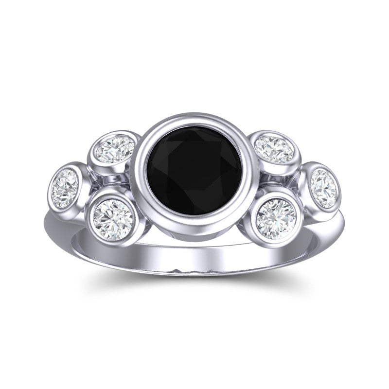 Black Onyx and Diamond