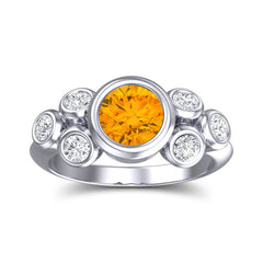 Citrine and Diamond