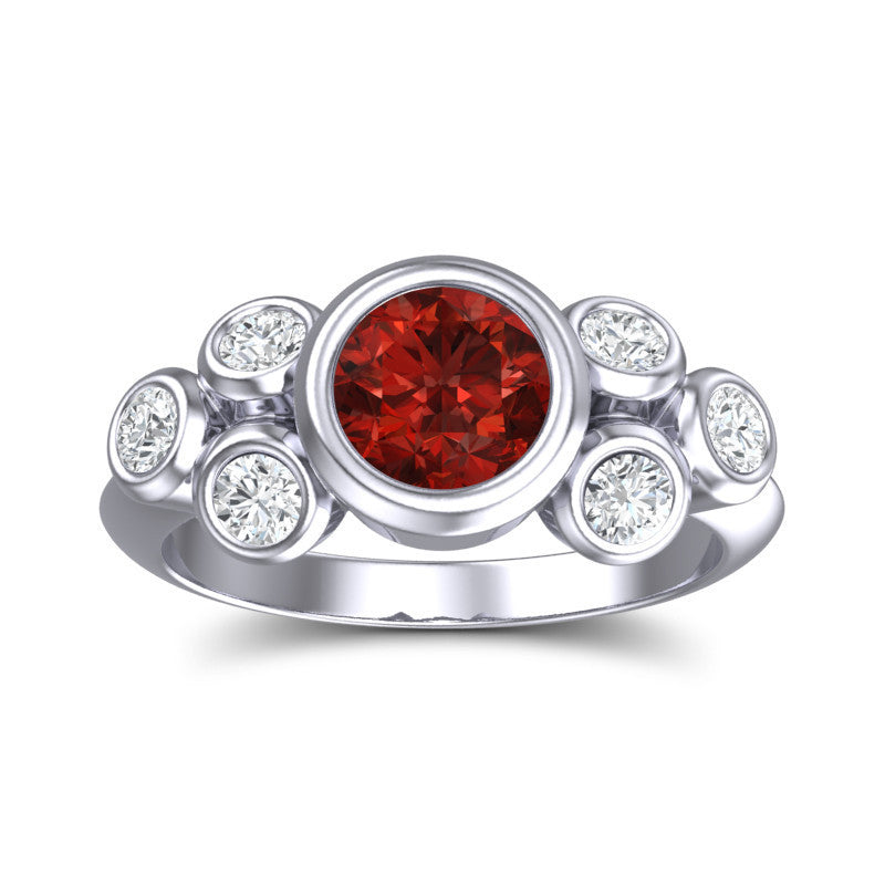 Garnet and Diamond