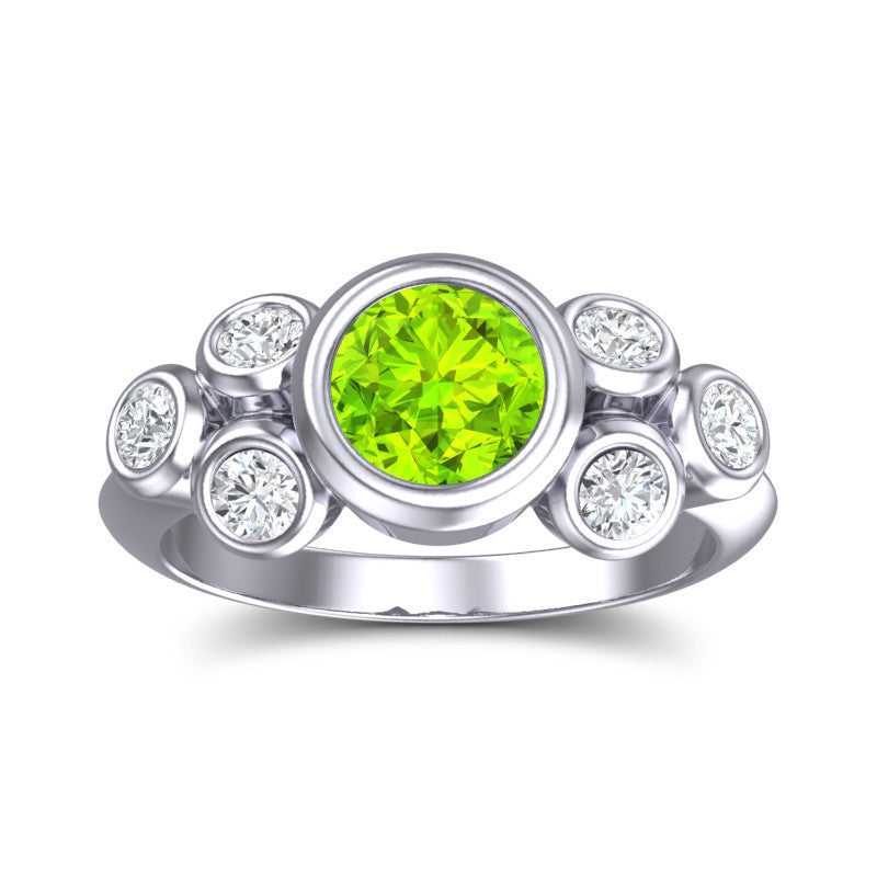 Peridot and Diamond