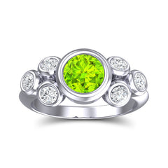Peridot and Diamond