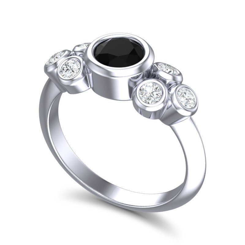 Black Onyx and Diamond