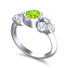Peridot and Diamond