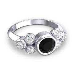 Black Onyx and Diamond