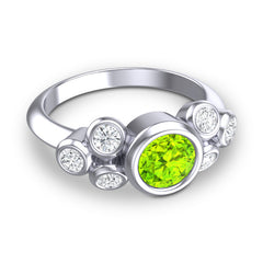 Peridot and Diamond