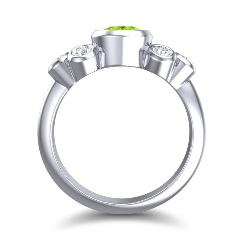 Peridot and Diamond