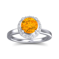 Citrine and Diamond