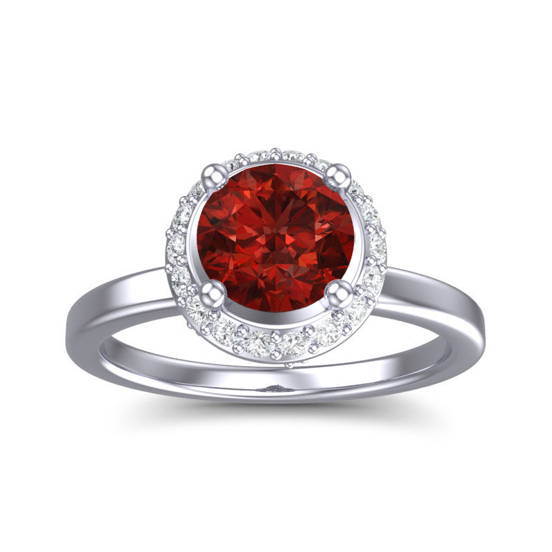 Garnet and Diamond