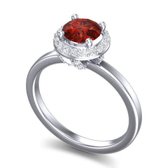 Garnet and Diamond