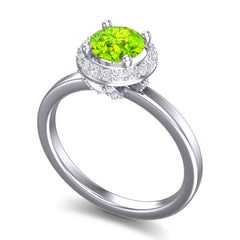 Peridot and Diamond