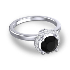 Black Onyx and Diamond