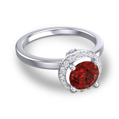 Garnet and Diamond