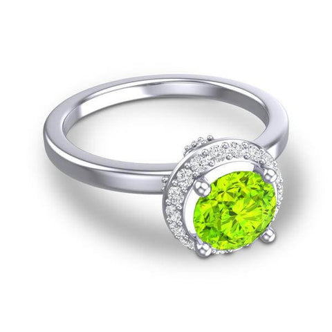 Peridot and Diamond