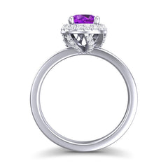 Amethyst and Diamond